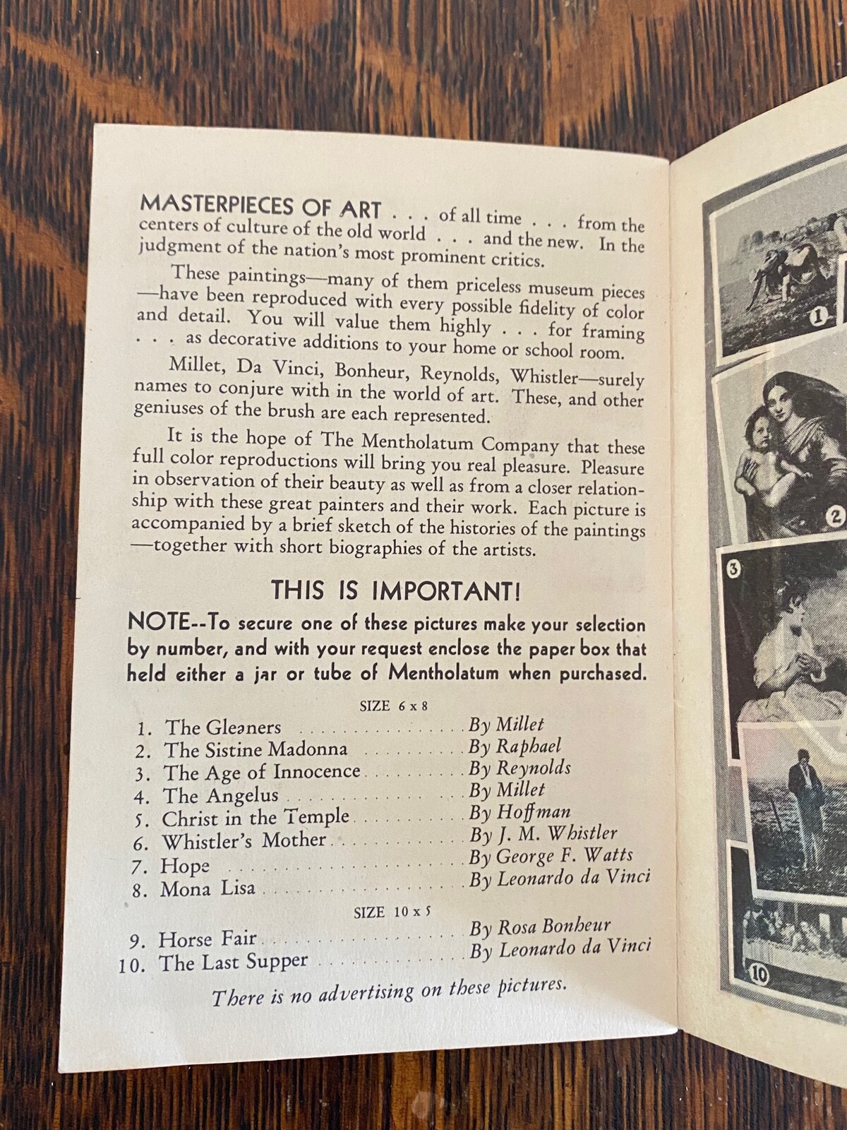 Antique Pigmies Mythology Booklet Advertising Metholatum Ephemera Book