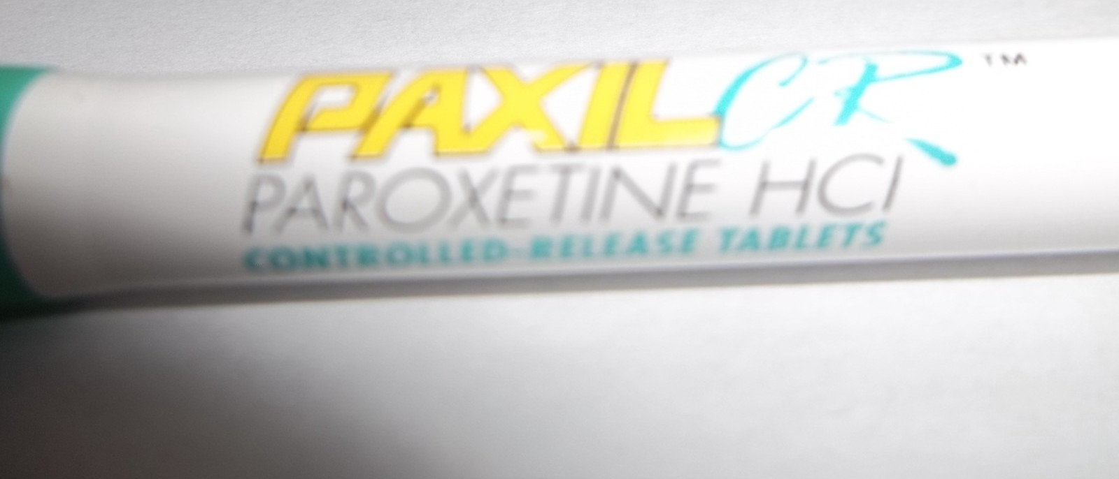 Paxil CR Paroxetine HCl Promotional Plastic Pen – Pharmaceutical Advertising