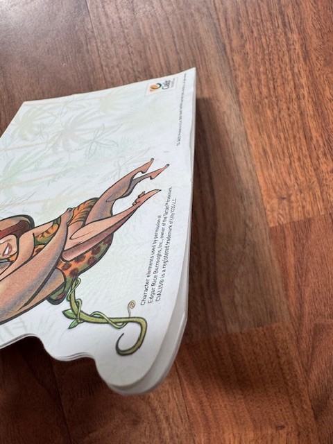 Cialis Tarzan & Jane Drug Rep Pharmaceutical Rare Collectible Notepad Paper