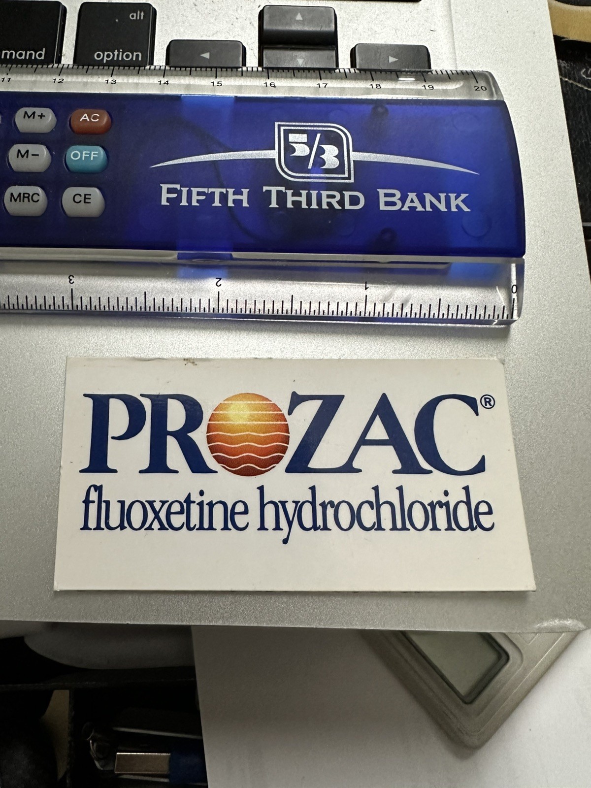 PROZAC Pharmaceutical Drug Rep Advertising Fridge Magnet