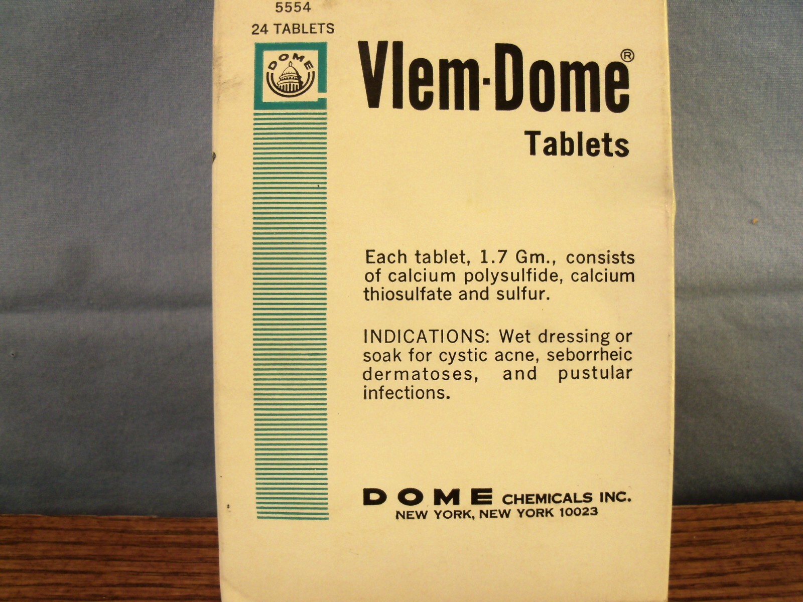 Vintage collection DOME LABS Skin products