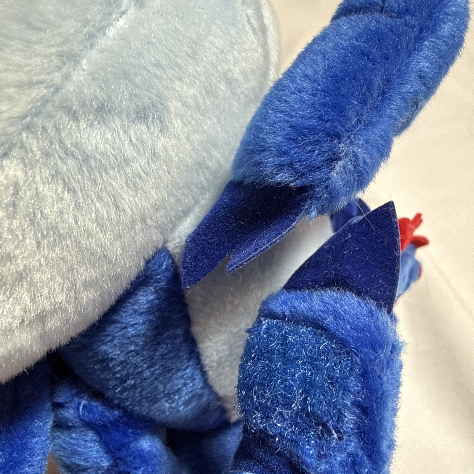 Protonix Drug Rep Pharma Plush Blue Toy Gerdy Promo Advertising Vintage Rare