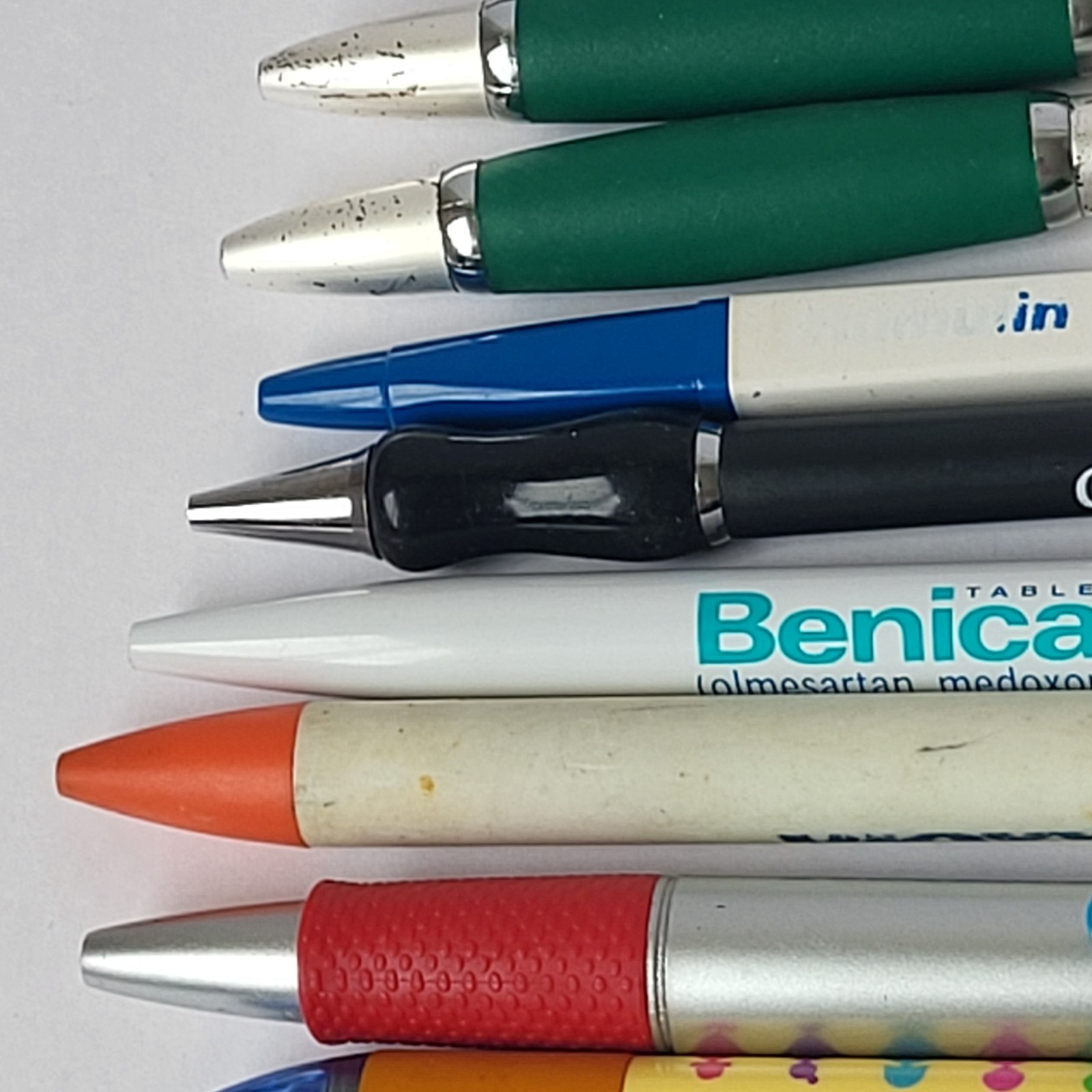 Pharmaceutical Drug Rep Pens Lot of 10 Benicar Bextra Cialis Qvar Vioxx Fosamax
