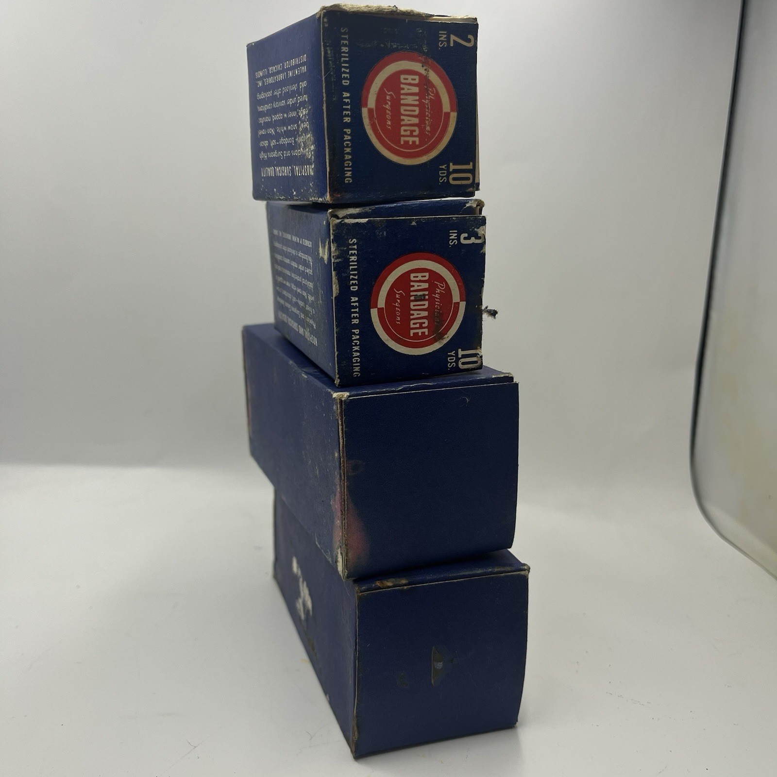 Vintage Medical Lot of 15 Items – Bottles Boxes Tins Swabs – Bay’s, Parke Davis