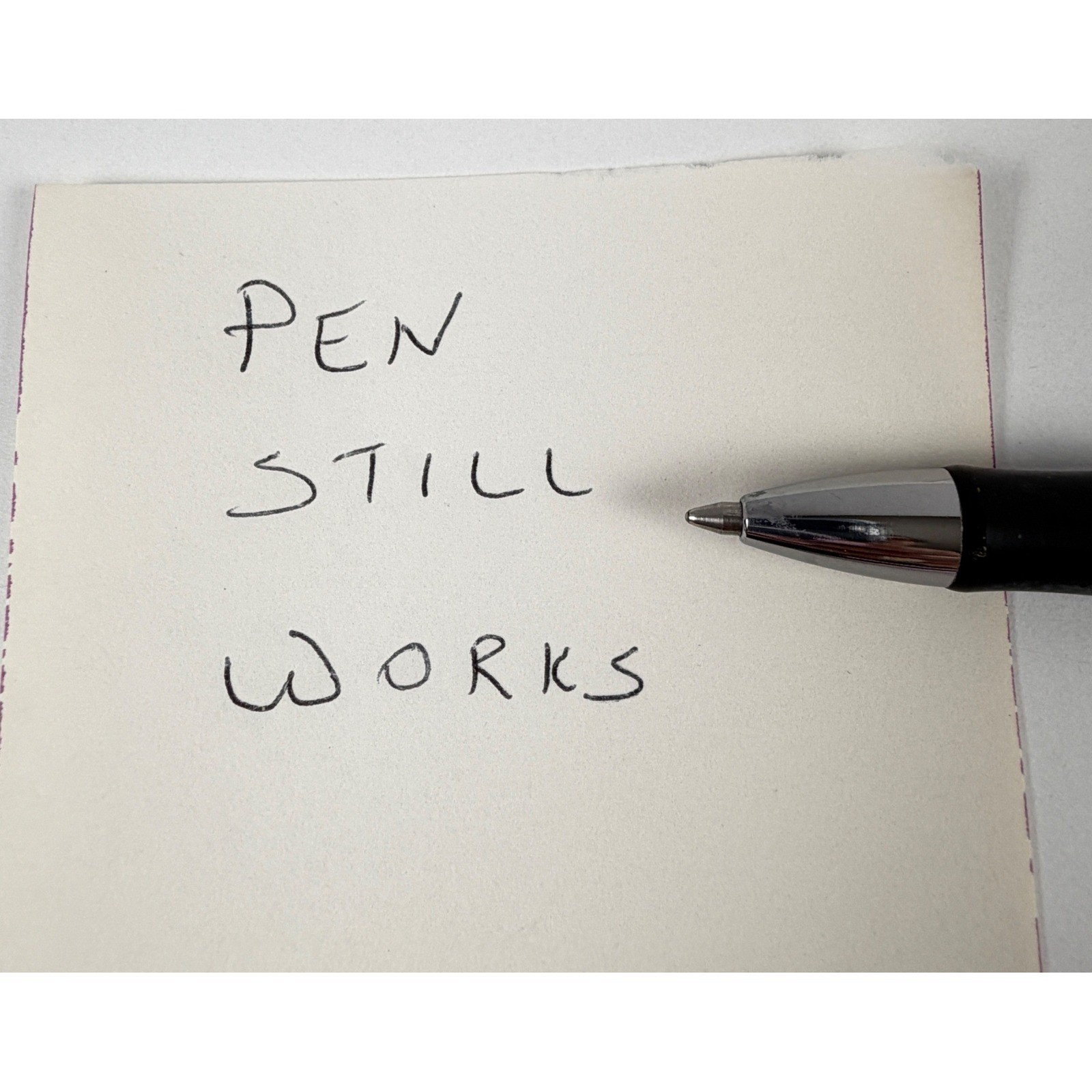 Purple Silver Pharma Promo Pen Drug Rep