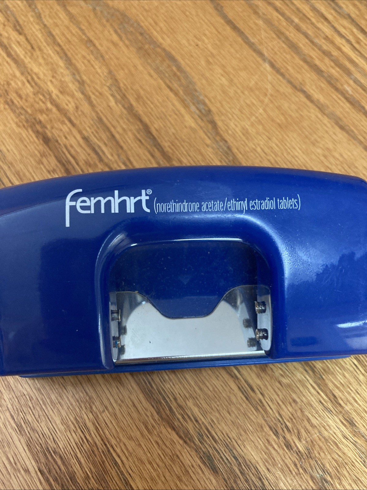 Femhrt Pharmaceutical Memorabilia Promo Rare Paper Hole Punch