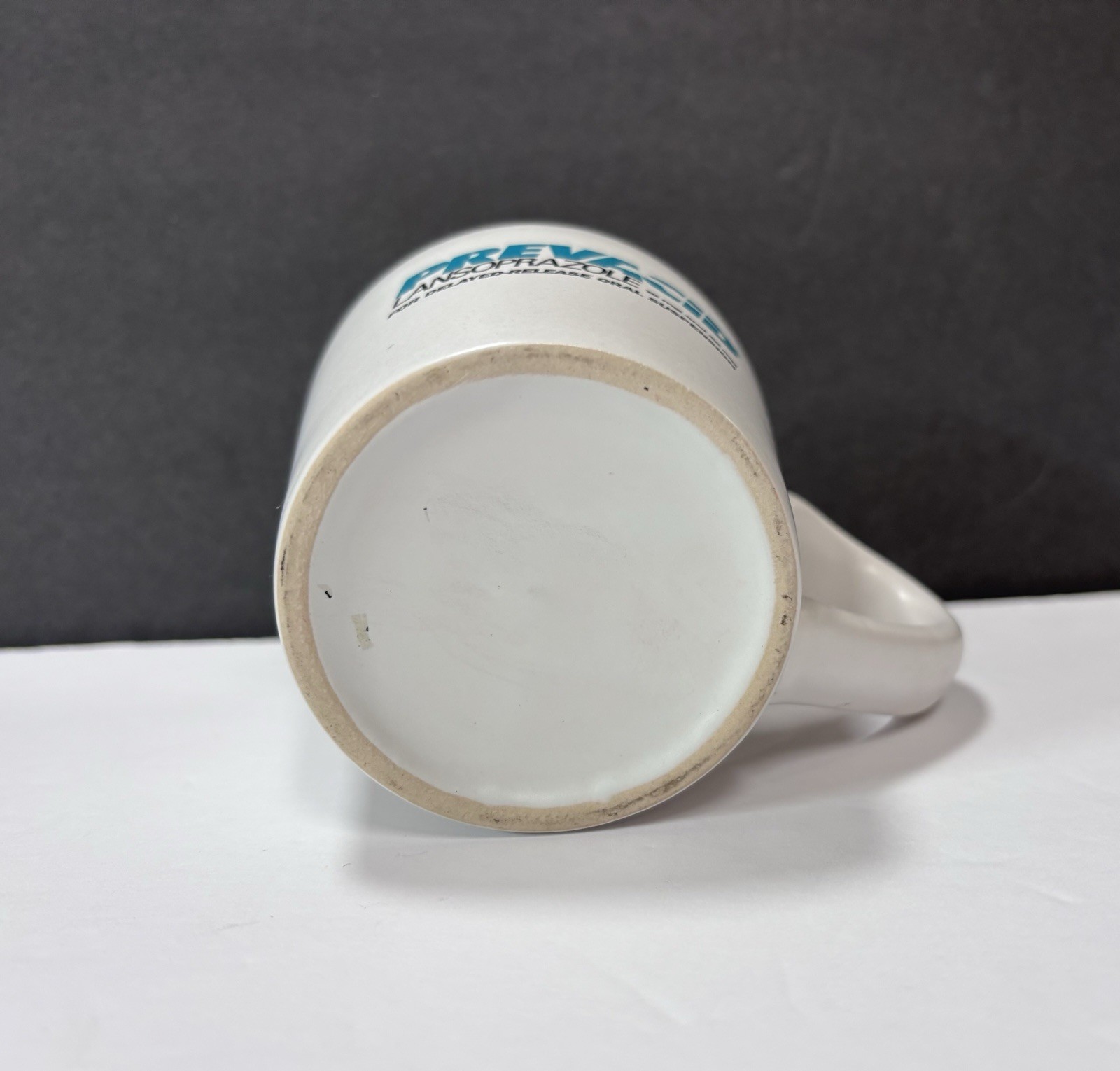 Vintage Prevacid Lansoprazole Coffee Mug Cup Pharmaceutical Advertising Doctor