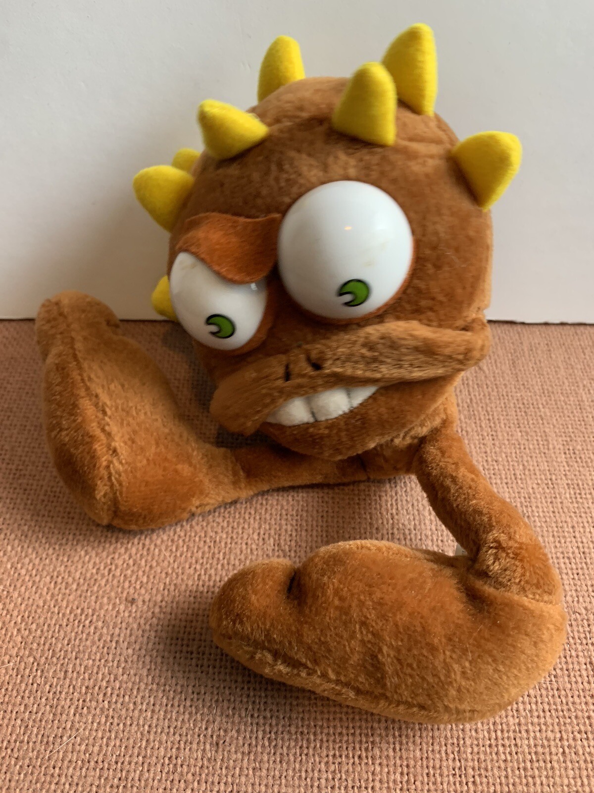 SARS Bug Quidel Plush Toy Pharma Swag Brown Bad Germ Stuffed Animal Pharm Rare