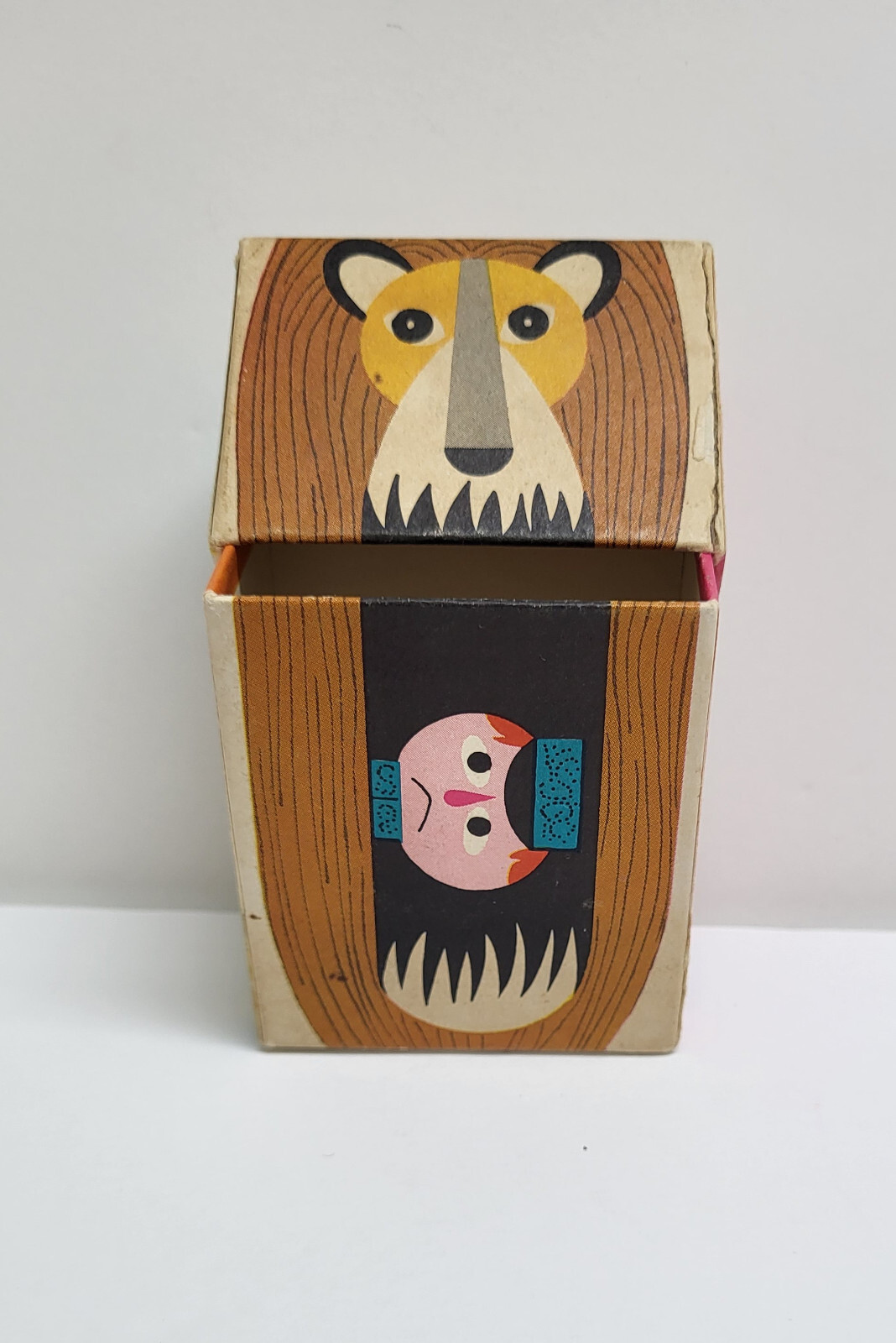 Vintage 1960’s Merck, Sharp & Dohme Circus Theme Rediplete Pediatric Vitamin Box
