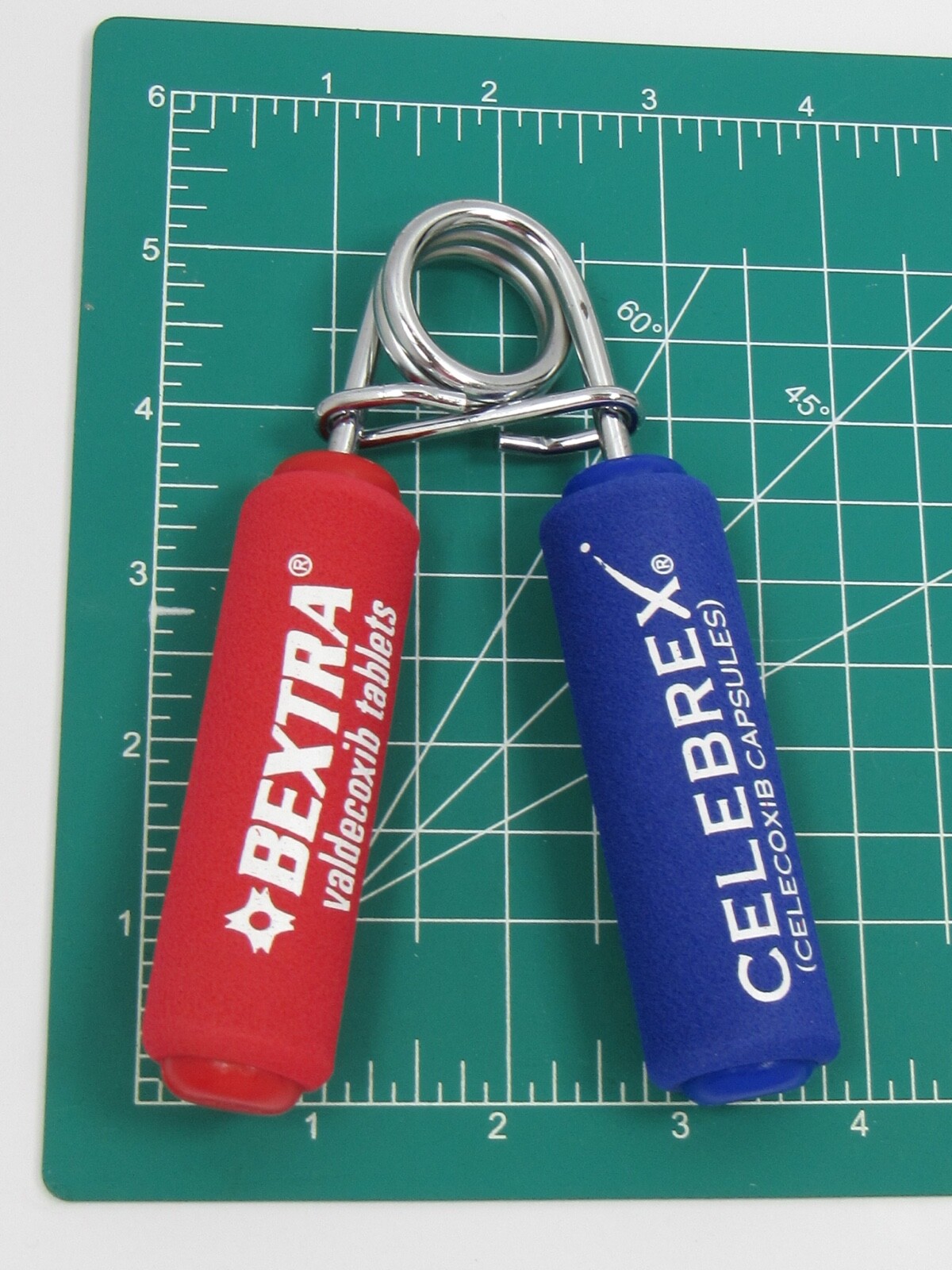 Bextra Celebrex Exercise Hand Grip Drug Rep Pharmaceutical Promo Advertising