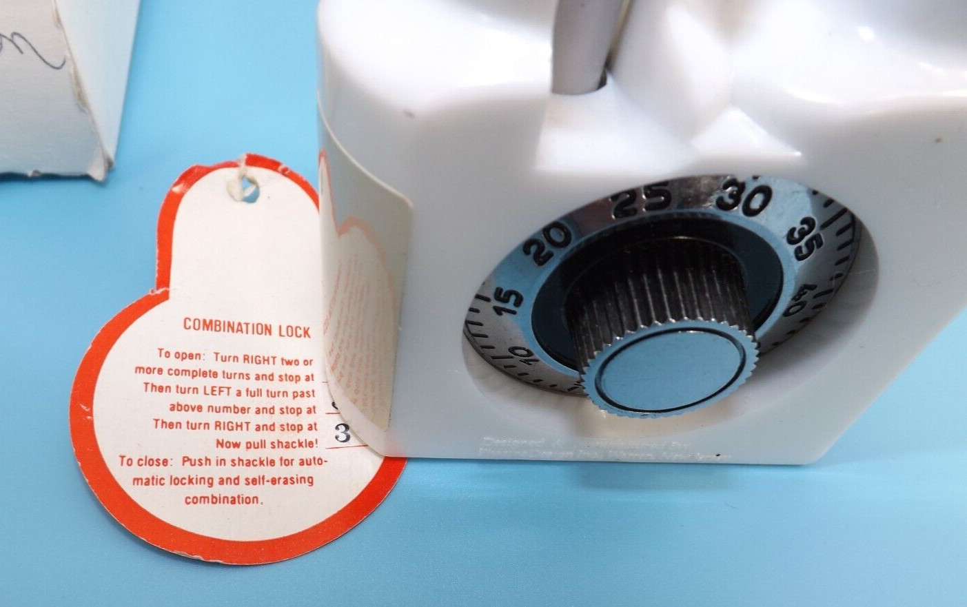 Pharmaceutical Promotional Combination Padlock – Zinacef Advertisement
