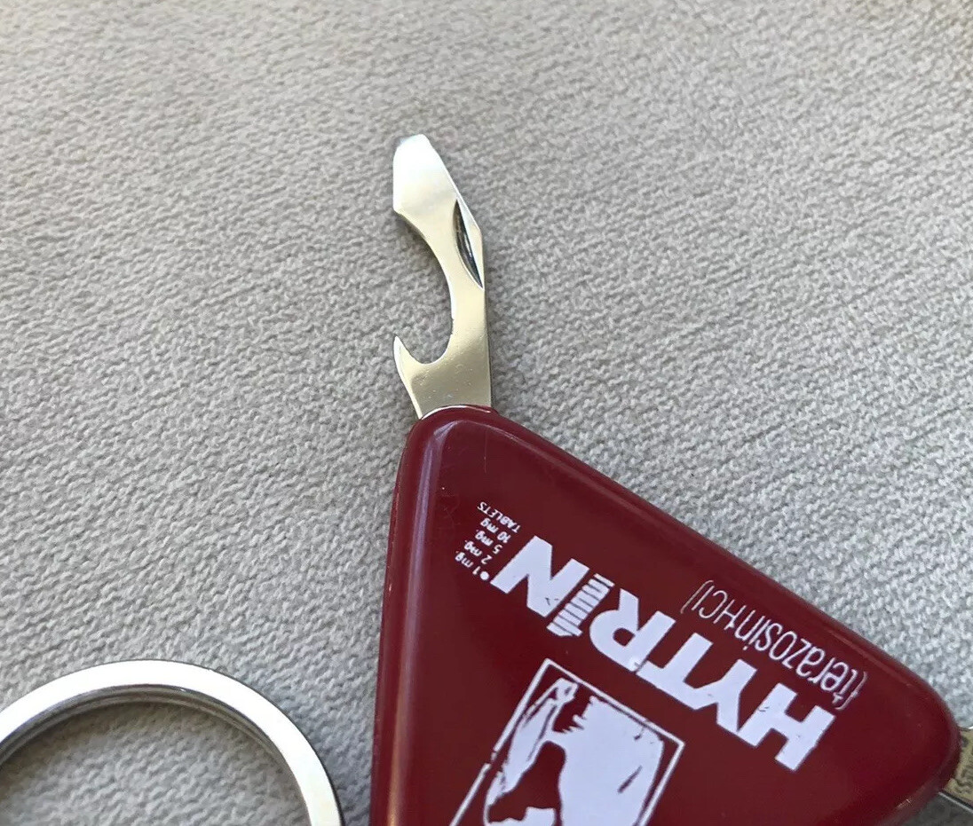 Drug Rep Keychain pocket Knife Pharmaceutical Advertising Hytrin (terazosin HCI)