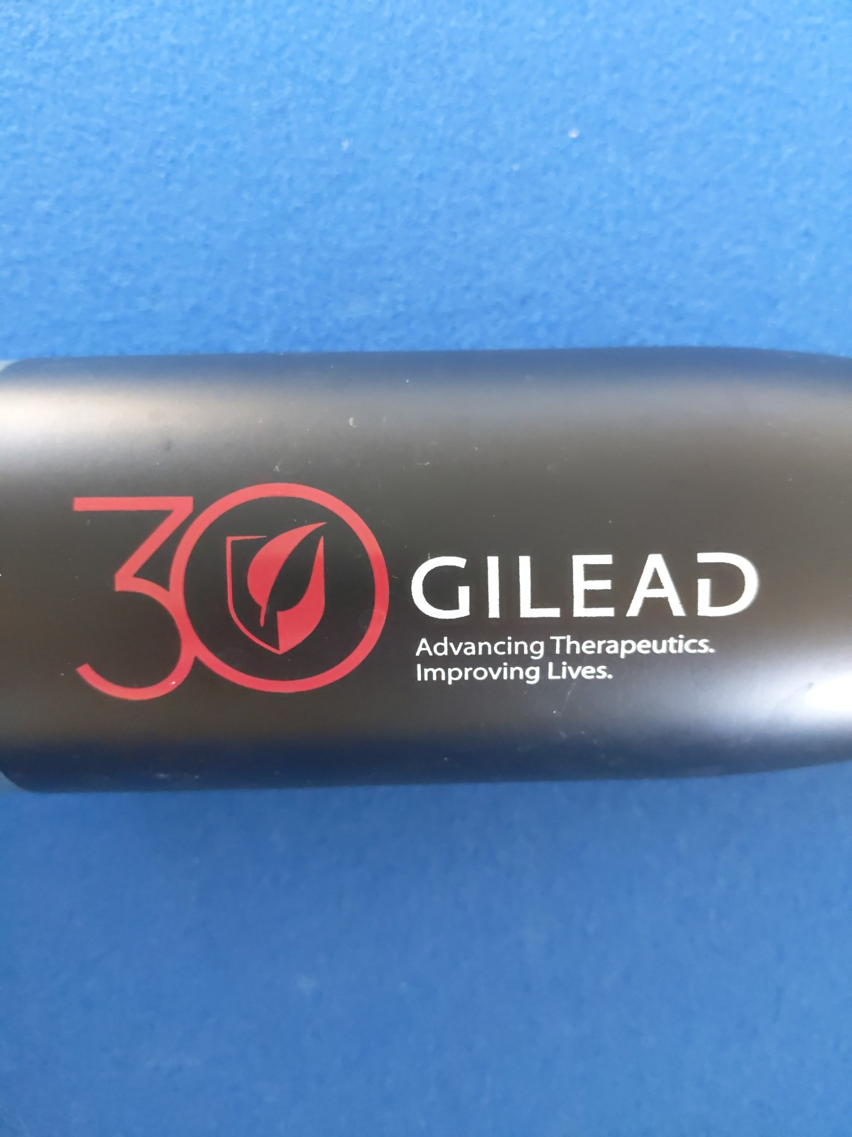 2 Gilead Sciences Pharmaceuticals Promo Water Bottles Drug Rep Stainless