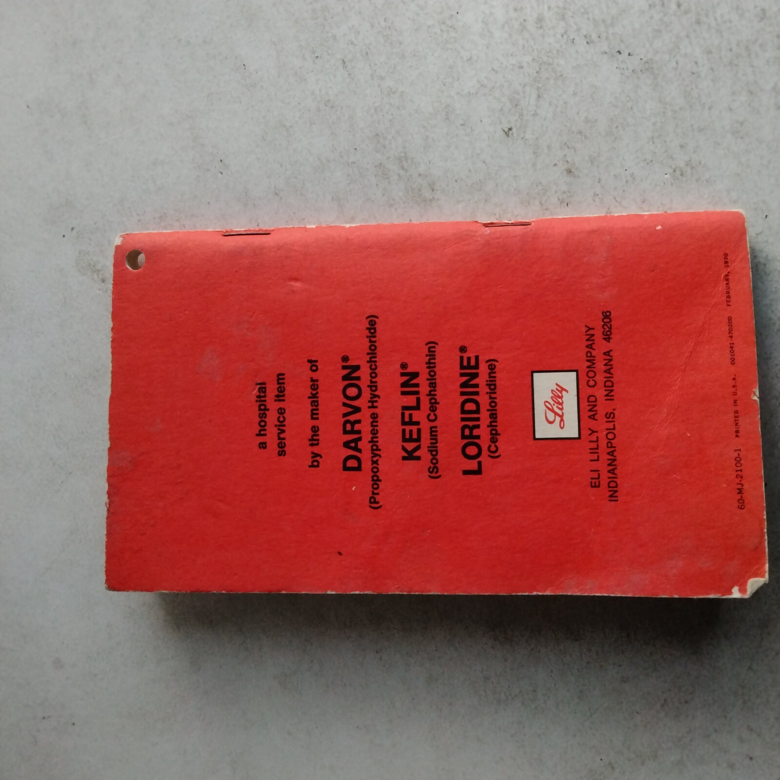 Information At A Glance Eli Lilly Booklet Teflon Laura Dean 1970Complete