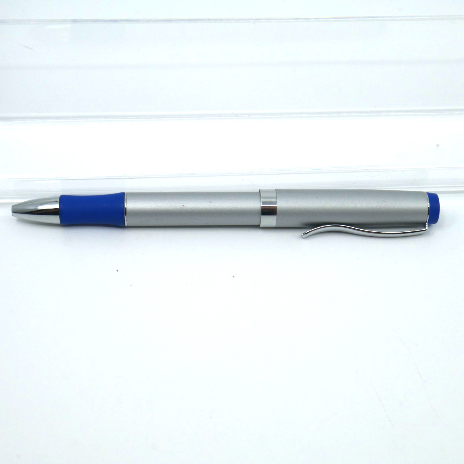 CYMBALTA Rep Pharmaceutical Advertising Pen Metal p2 silver indented grip