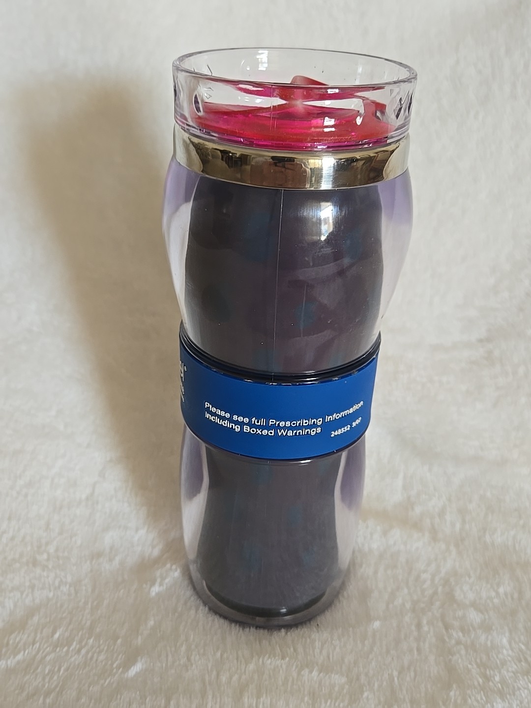 RARE Vintage Seroquel Travel Cup Pharmaceutical Rep Big Pharma Promo