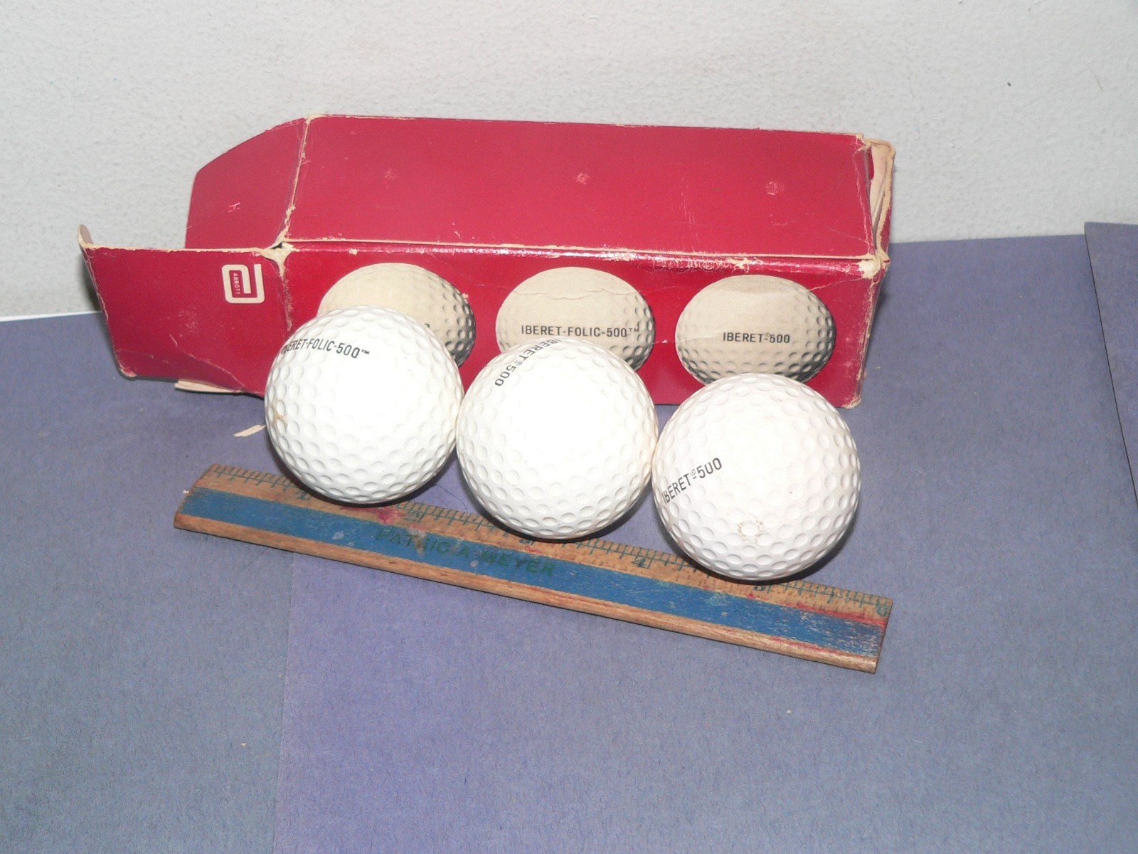 Abbott Laboratories Vintage Golf Balls