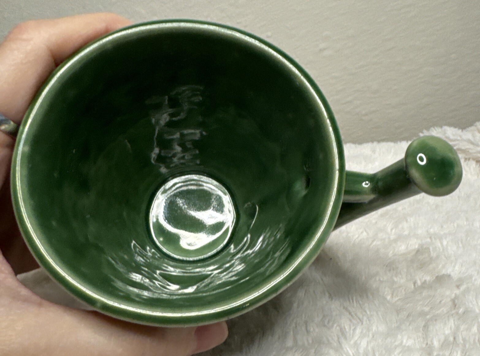 Schering Coricidin RX Pharmaceutical Promo Coffee Mug Green Galen 131-201 A.D.