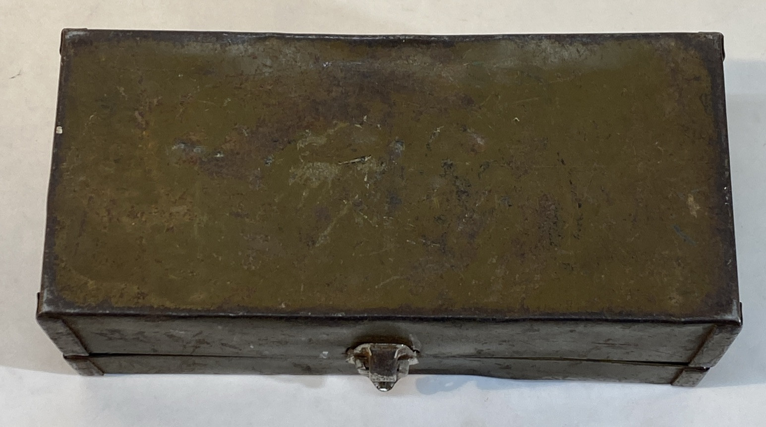 Vintage Medical First Aid Box Green Metal Anahist Acme Johnson Mercurochrome