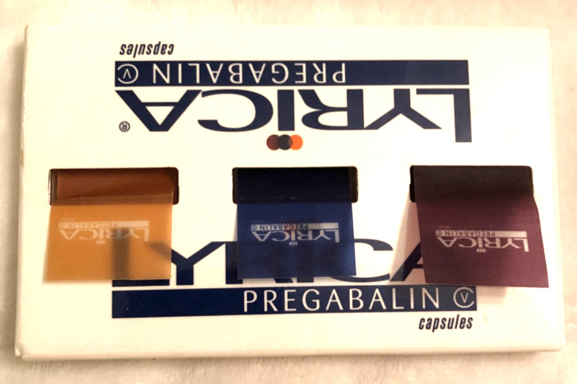 Lyrica Page Flags/Tabs w/ Dispenser Pfizer Pharmaceutical Sales Rep Merch Rare