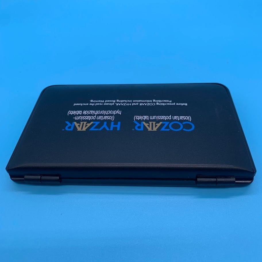 Cozaar Hyzaar Black Pocket Calculator Pharmaceutical Drug Rep Promo Advert