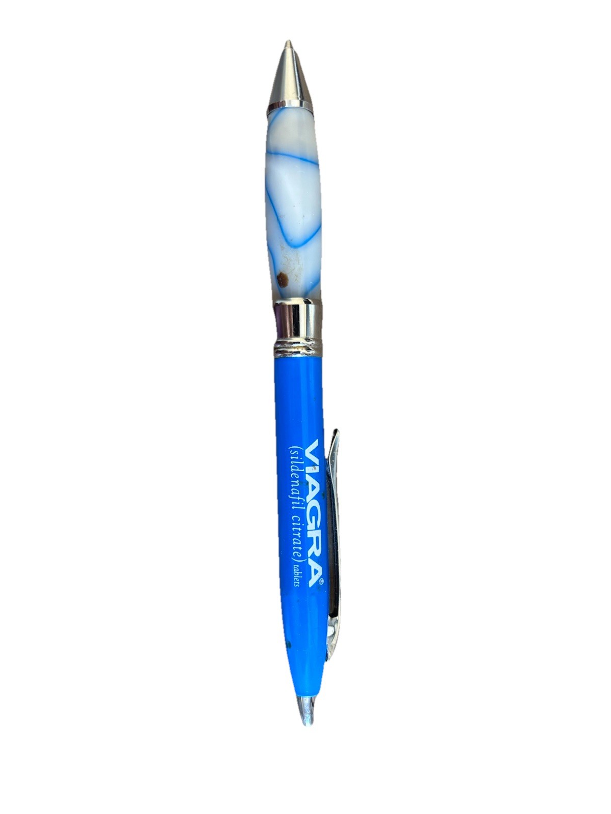 VIAGRA Medical Drug Rep Pharmaceutical Pen Heavy Metal Collectible Advertising