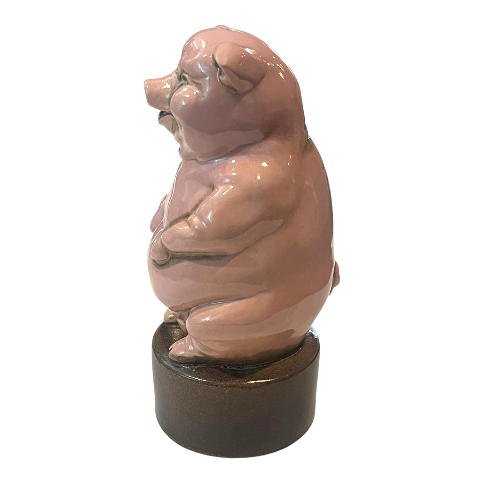 German Ceramic Pharmacy Donation Pig Bank Apothecary Counter Spardose Vintage