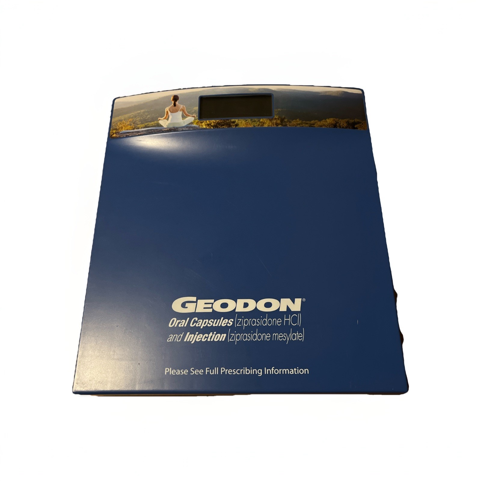 Geodon Prescription Promotional Body Weight Scale VHTF – See Desc.