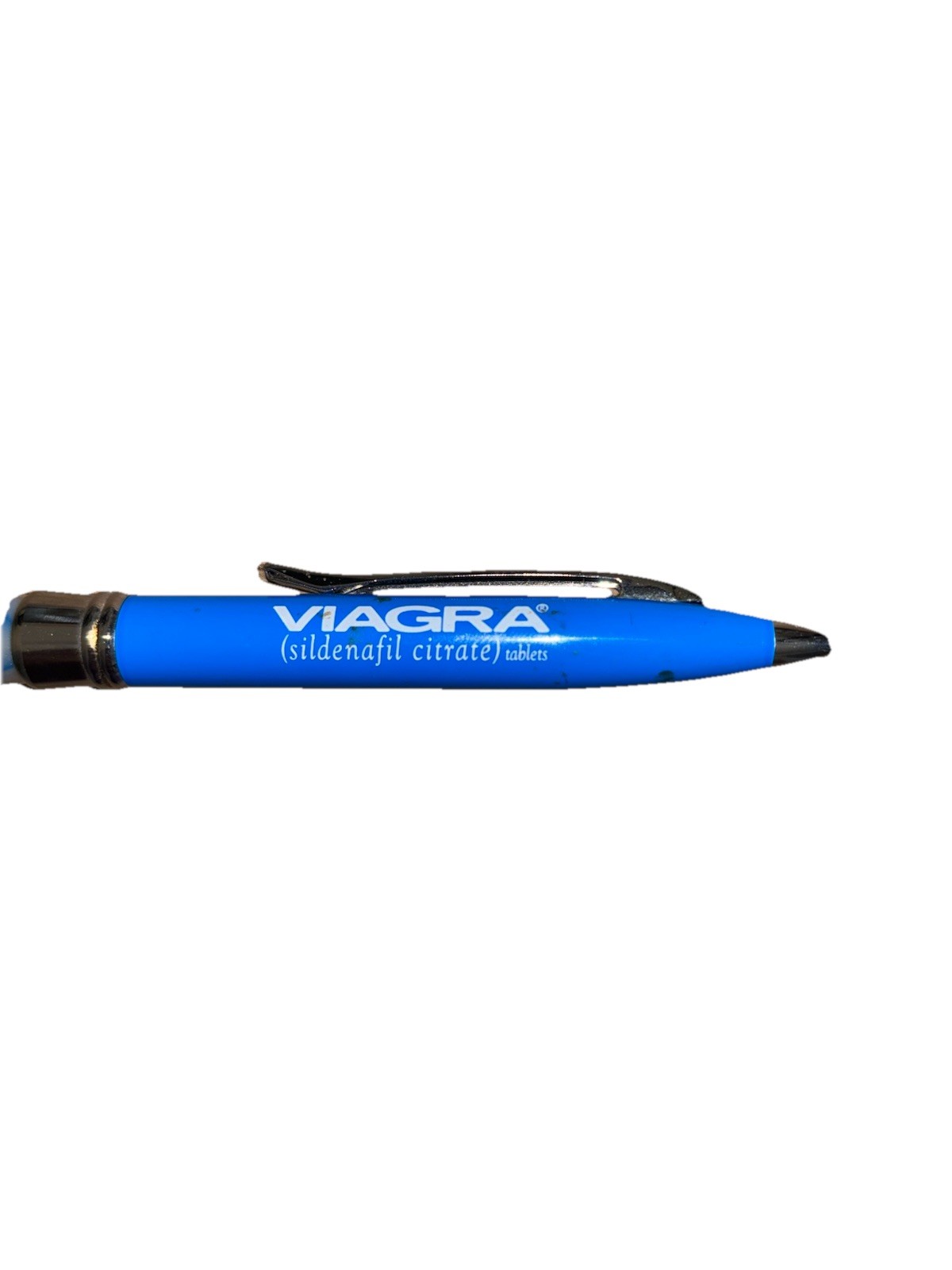 VIAGRA Medical Drug Rep Pharmaceutical Pen Heavy Metal Collectible Advertising