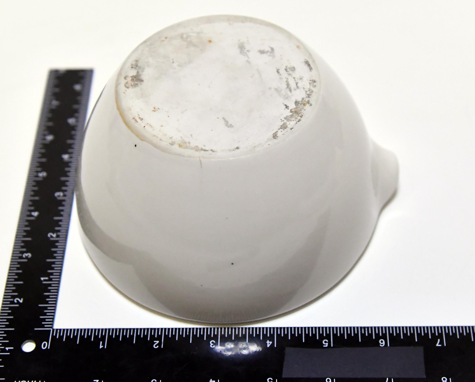 LARGE COORS 522-4 MORTAR AND PESTLE WHITE CERAMIC