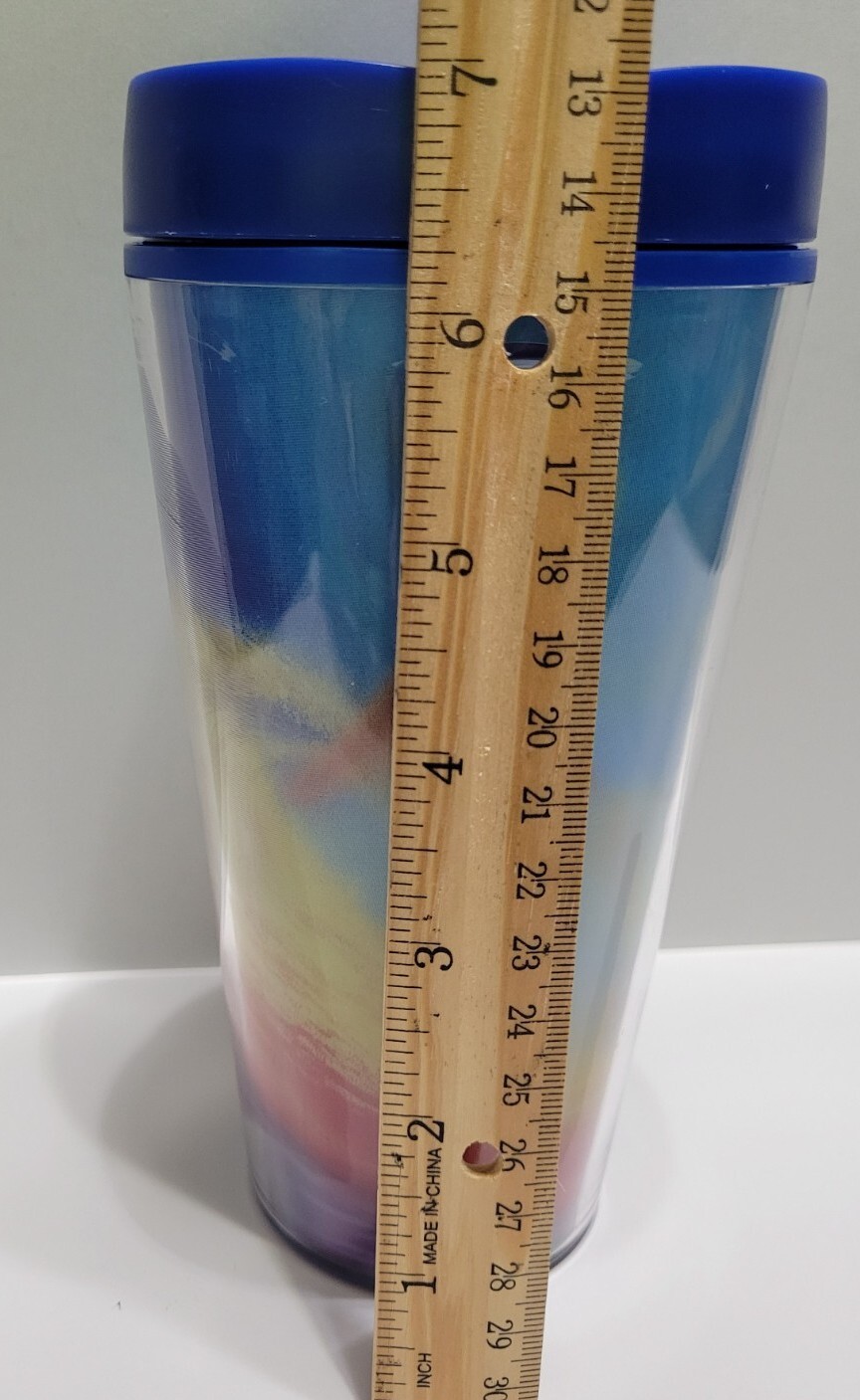 Travel Mug Cup Crestor Drug Pharmaceutical Rep Fade Away Lenticular Logo READ
