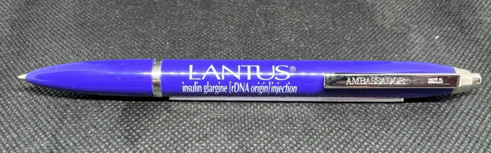 LANTUS Pull Out Scroll Medical Drug Rep Pharmaceutical Pen Advertising