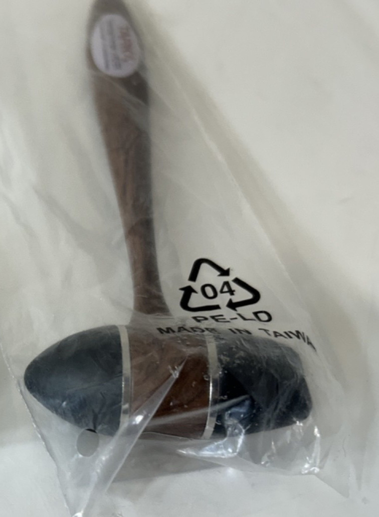 NEW TARKA Drug Rep Company Advertising Reflex Hammer Hypertension 9” Wood B61