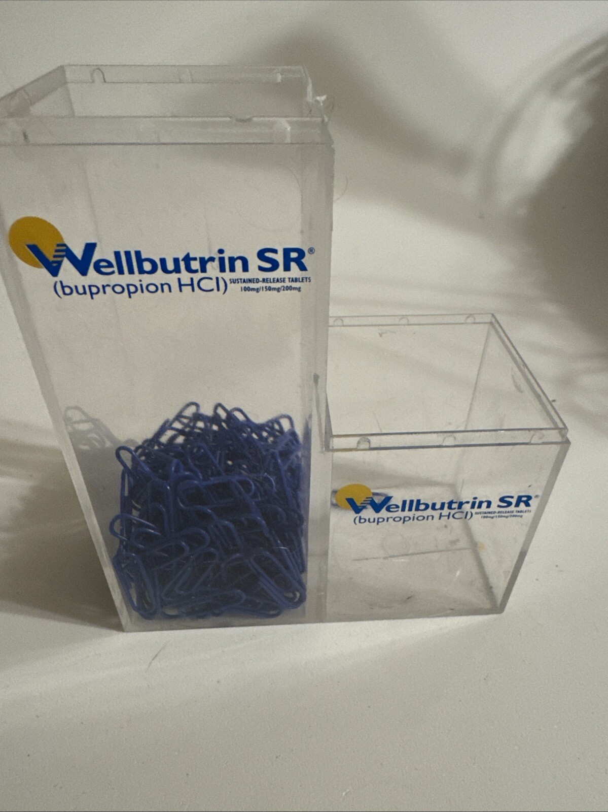 Drug Rep Pharmaceutical paper clips dispenser