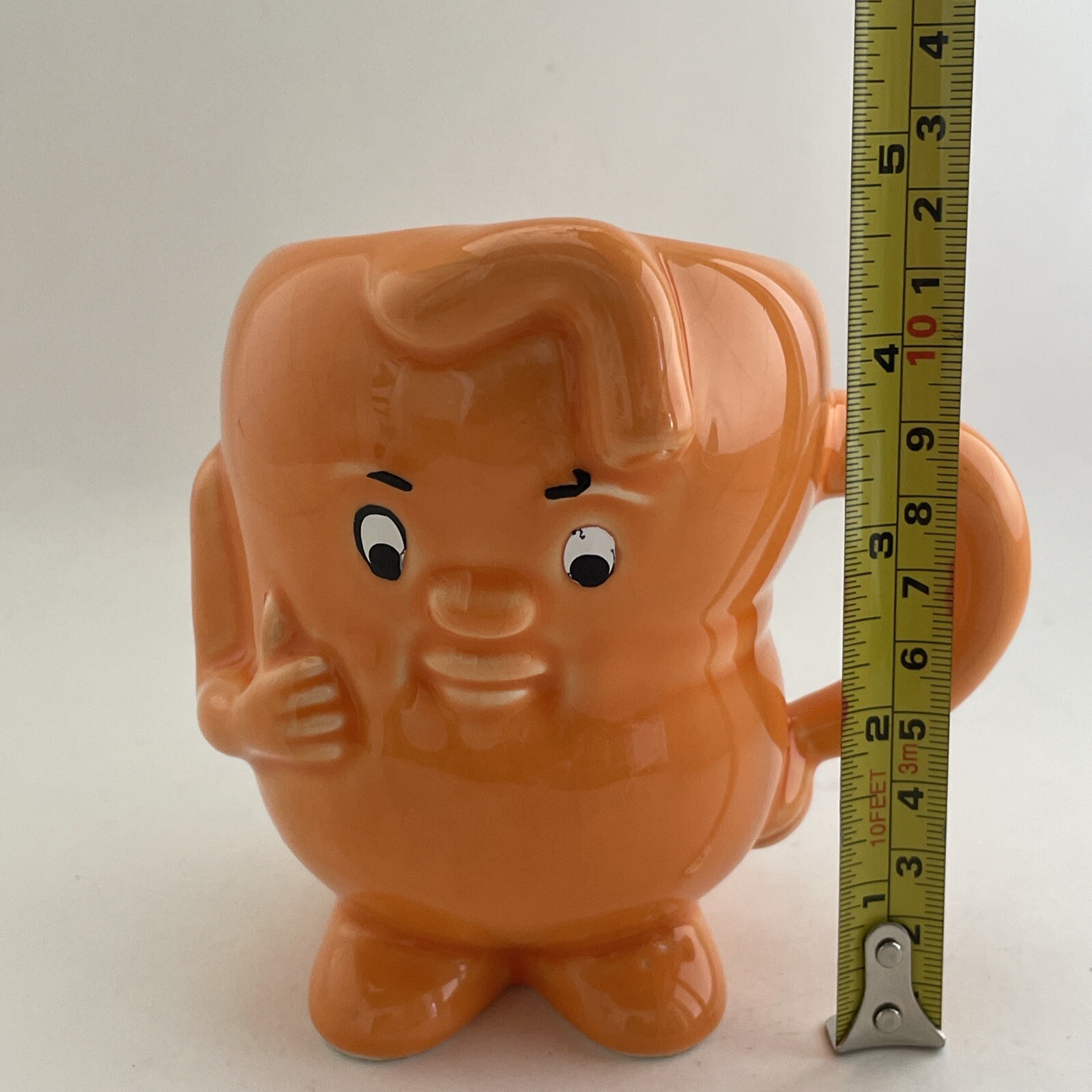 Actos Pharmaceuticals Promotion Ceramic Orange Stomach Mug Anthropomorphic Weird