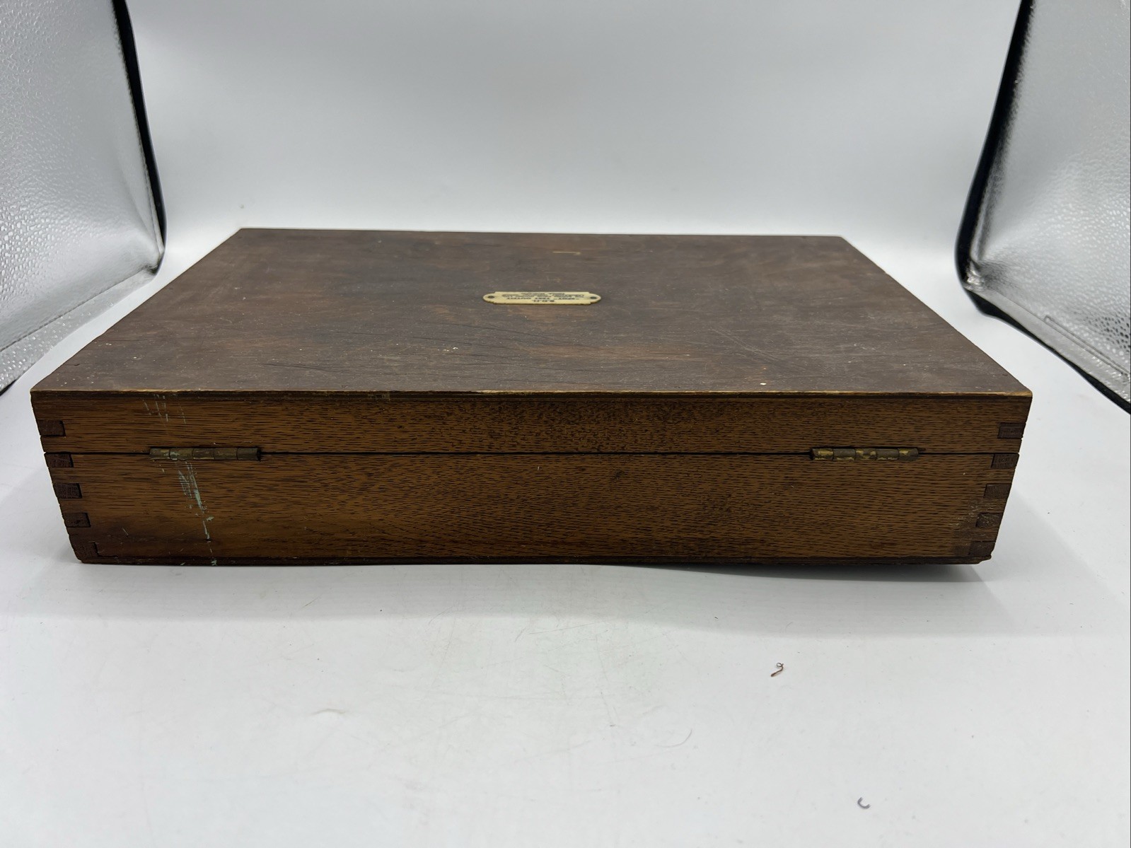 BDH British Drug Houses Spot Test Outfit Wooden Laboratory Case Poole England