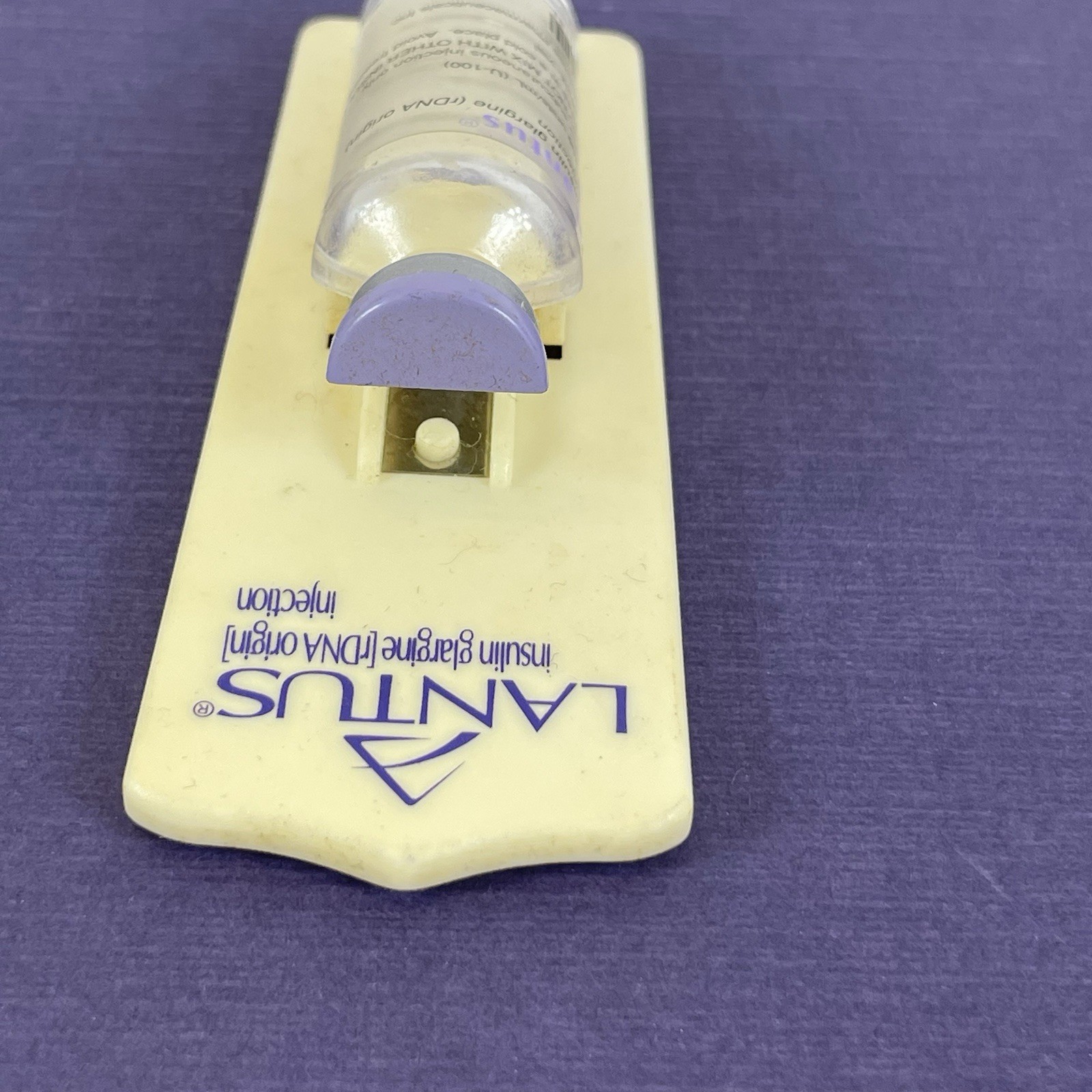 Vintage Drug Rep Pharmaceutical Advertising LANTUS Refrigerator Magnetic Clip