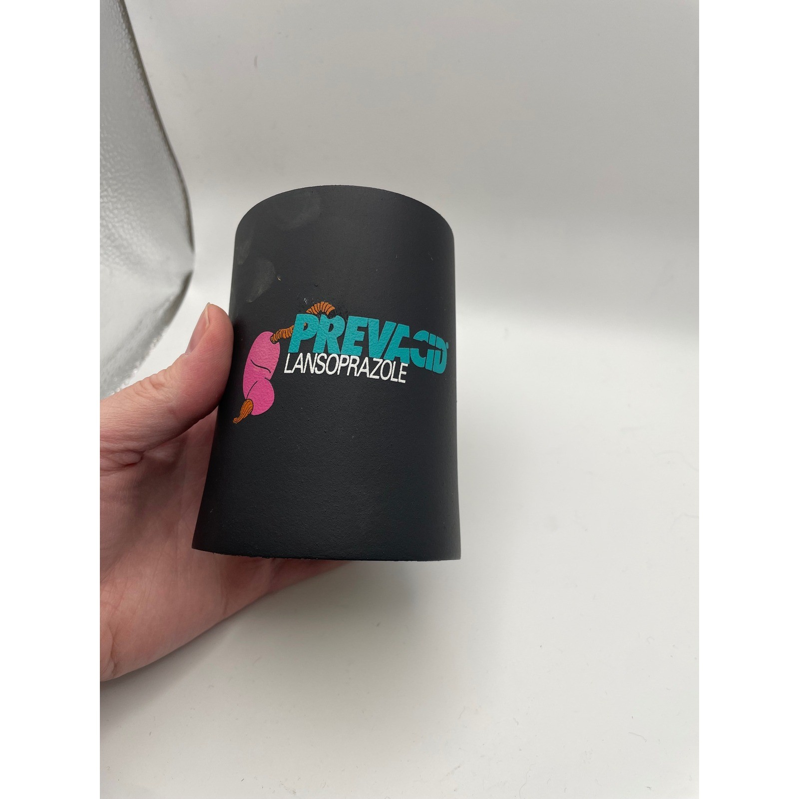 Prevacid Lansoprazole Black Foam Koozie Can Holder Promo