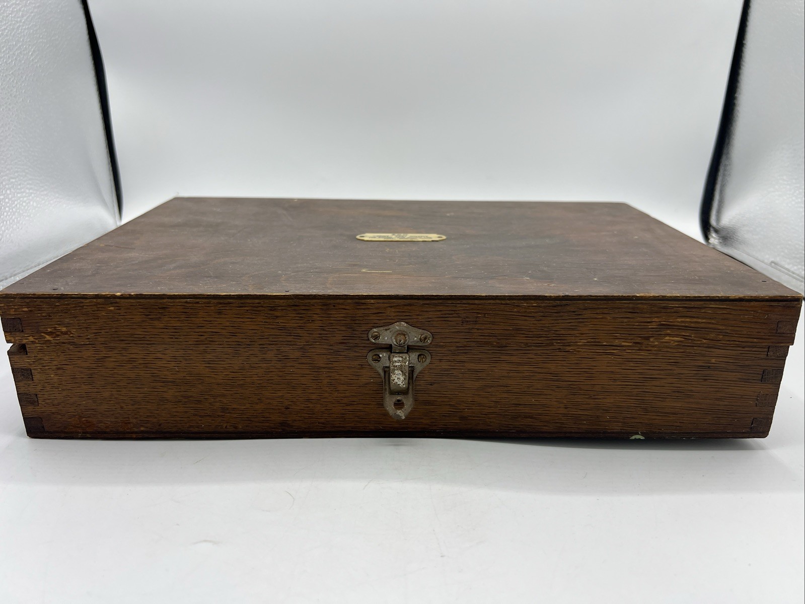 BDH British Drug Houses Spot Test Outfit Wooden Laboratory Case Poole England