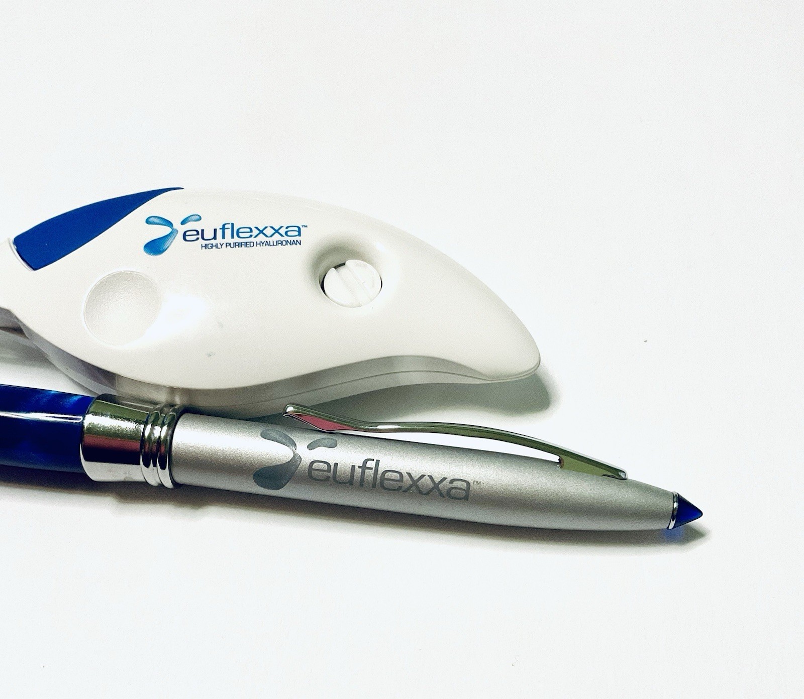 EUFLEXXA PHARMACEUTICAL REP RETRACTABLE REFILLABLE PEN & CORRECTION TAPE PROMO
