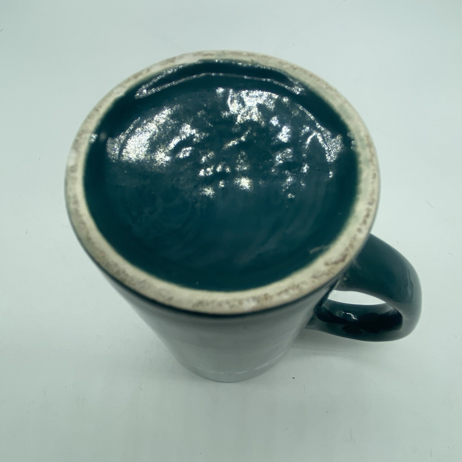 Lipitor Tall Teal Mug Pharmaceutical Promo Coffee Cup Medical-Core Ceramic Promo