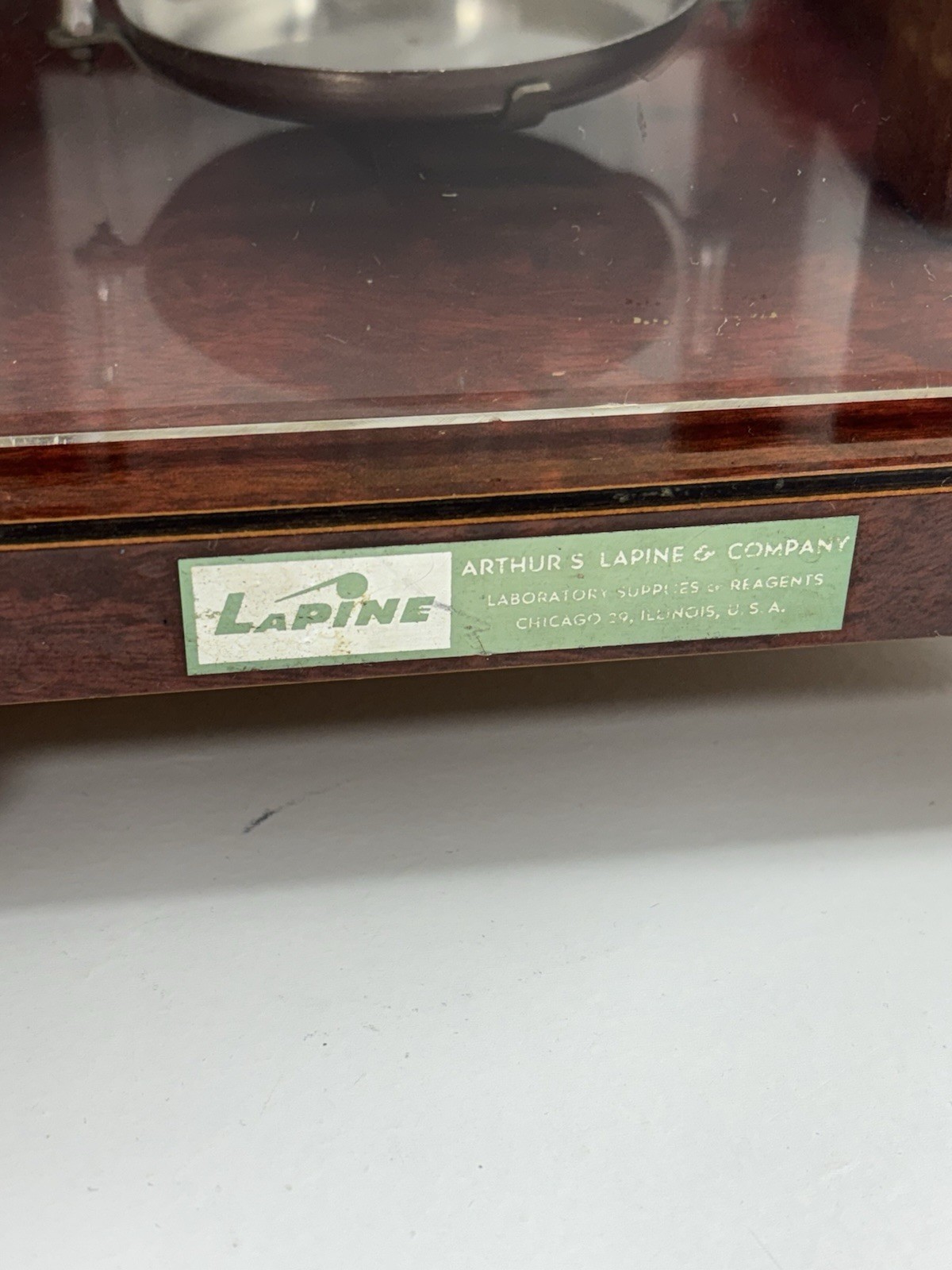 Lapin Arthur S Lapine & Company Laboratory Scales & Torsion Balance Weights