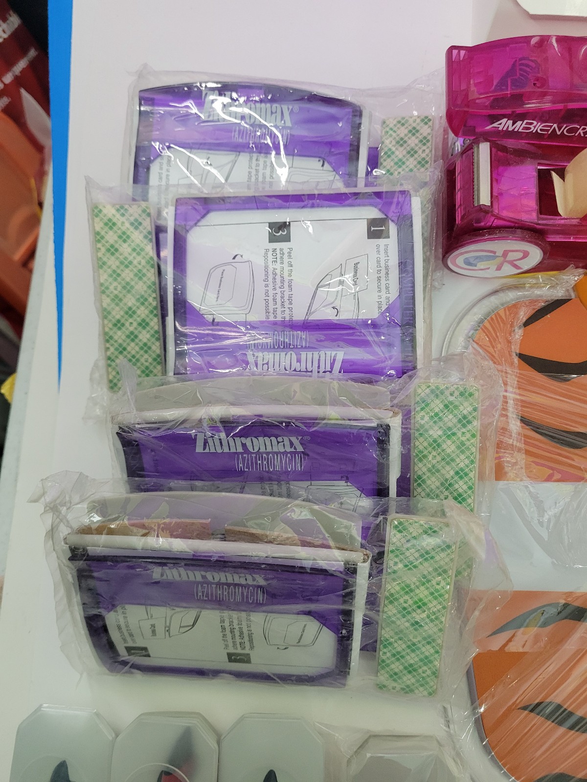 Misc Lot of Pharmaceutical items Drug Rep Lipitor Depakote stapler pen pad sciss