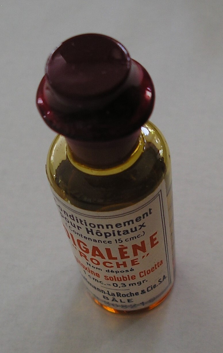 DIGALENE ROCHE *COLLECTABLE UNOPENED ANTIQUE VINTAGE SWISS MEDICINE*