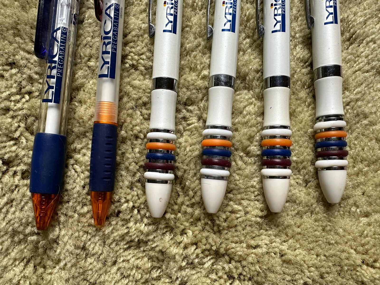 Vintage Lyrica Drug Rep Advertisement Pens