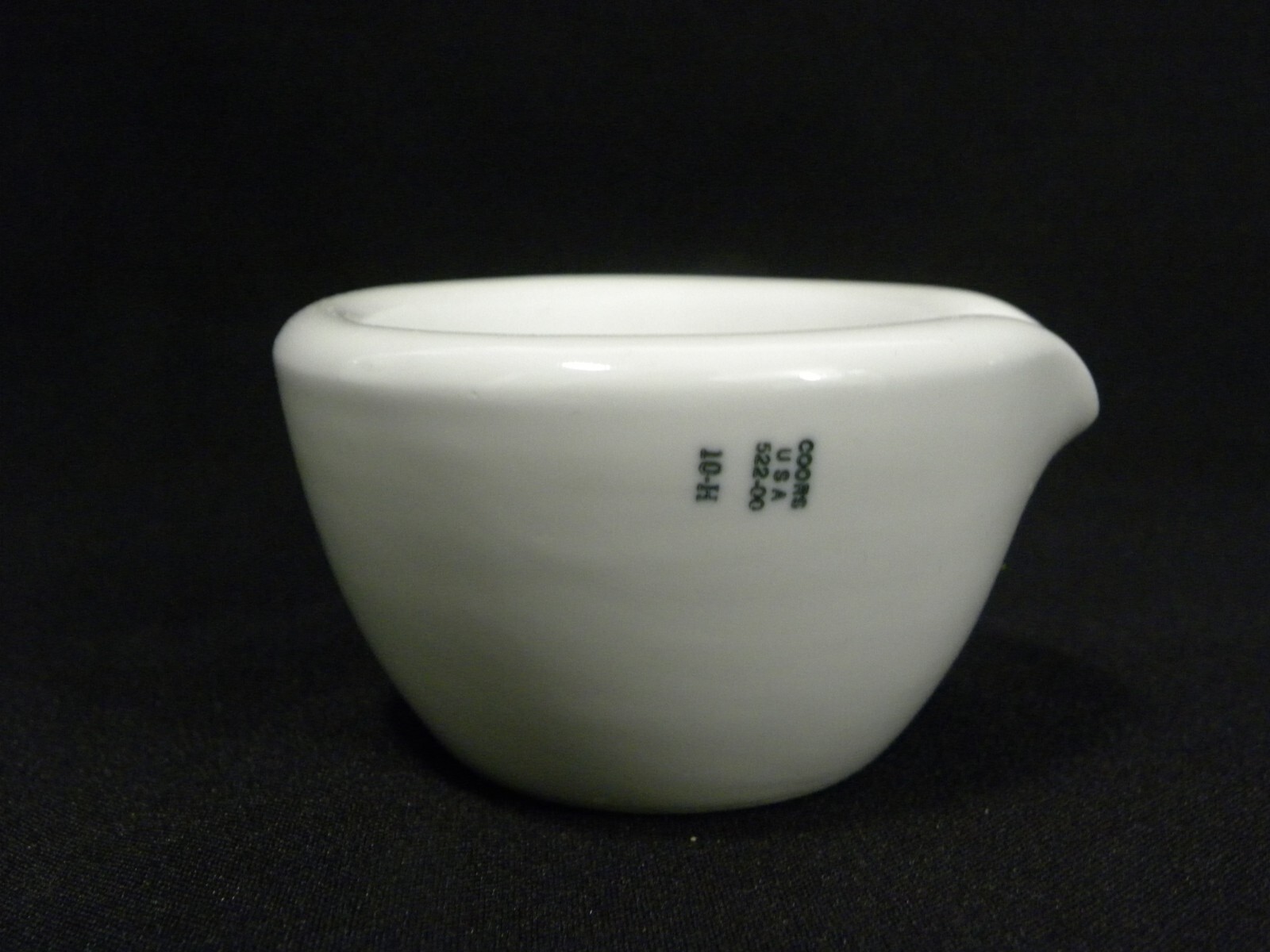 Vintage Used Coors USA Lab Mortar 522-00 and Pestle 000 Set, #2