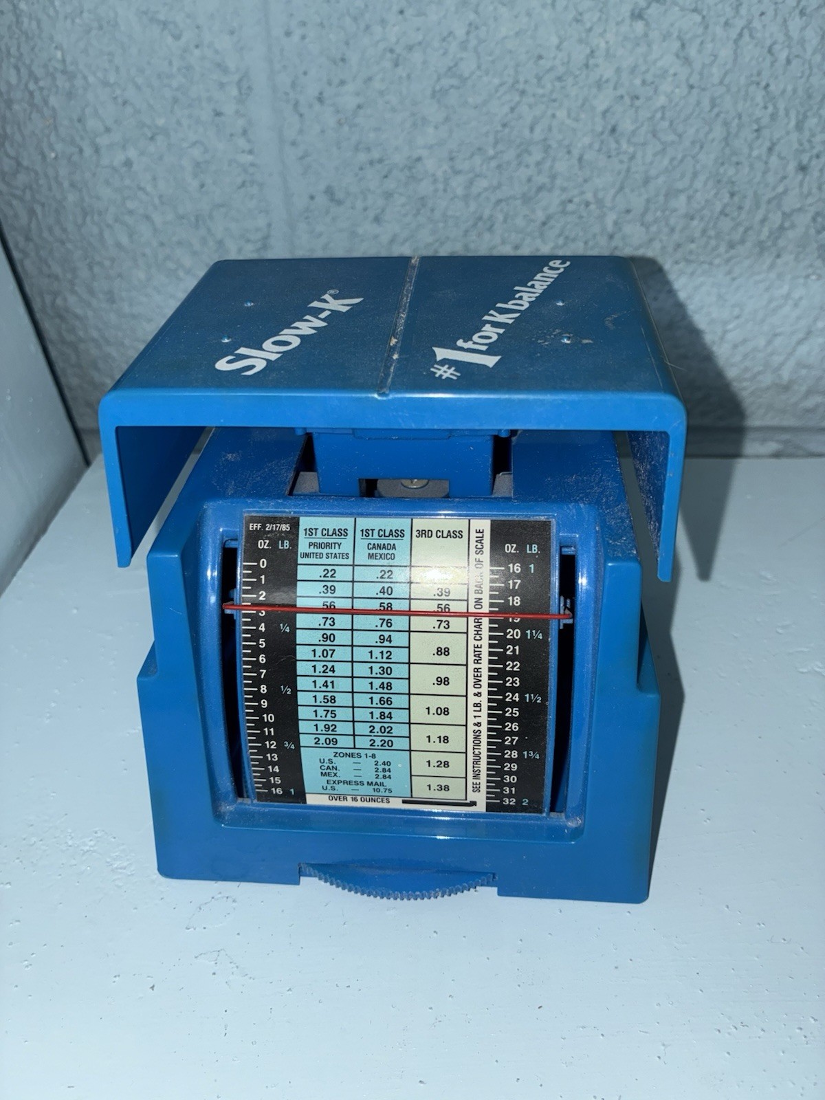 1980’s Collectible Drug Rep CIBA Promo High Resolution Dual Range Utility Scale