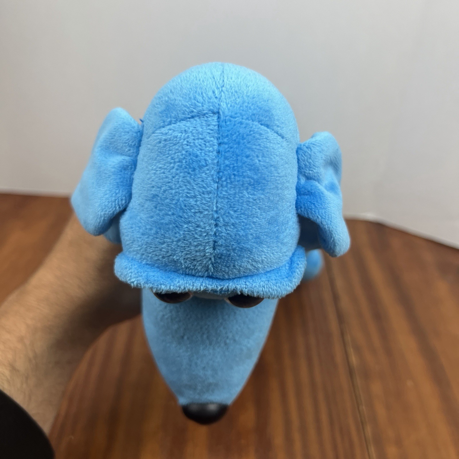 Rare Interceptor Plus Blue Plush Advertising Dog 14″ Drug Rep Pharmaceutical