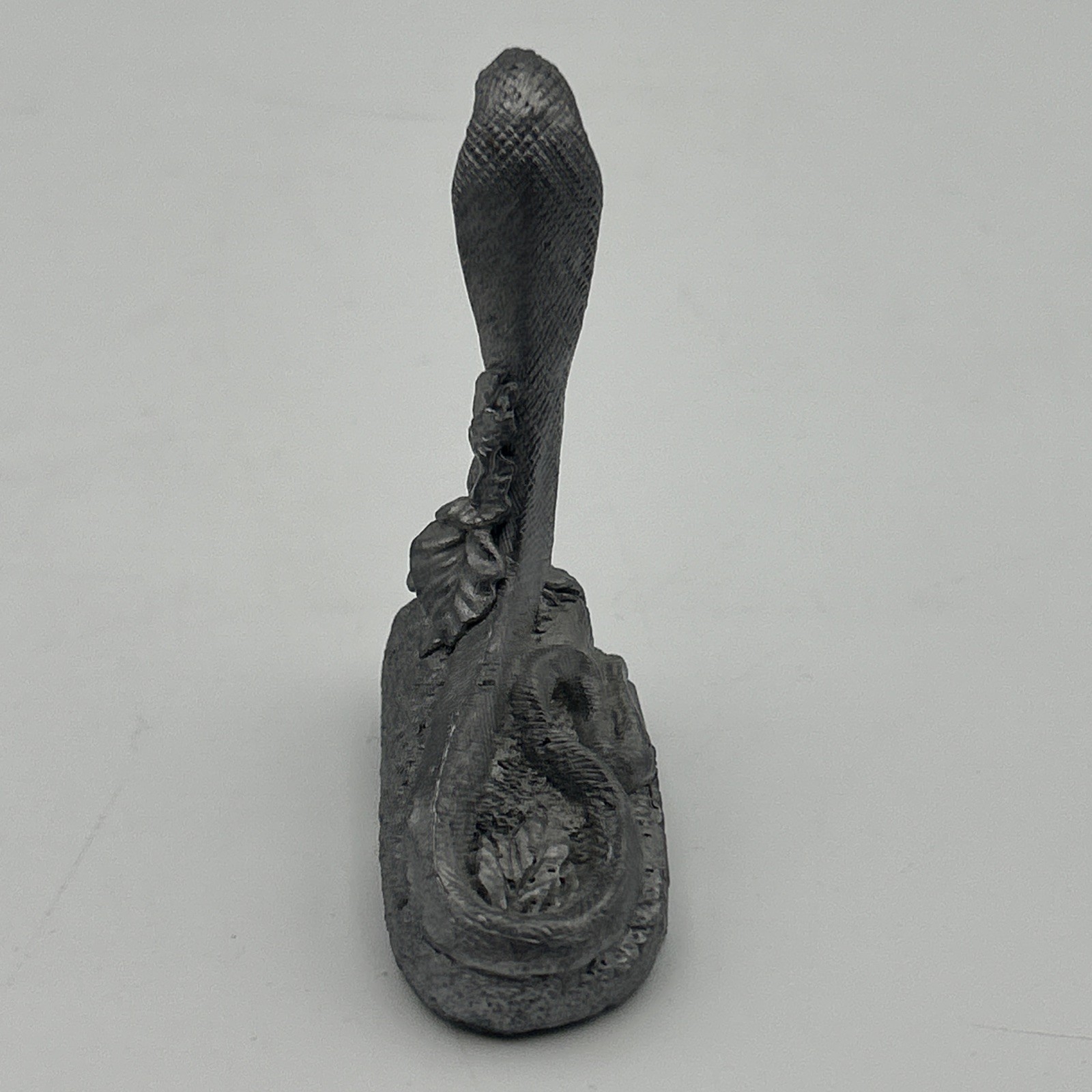Trandate Labetalol HCI Pharmaceutical Advertising Pewter King Cobra Snake Figure