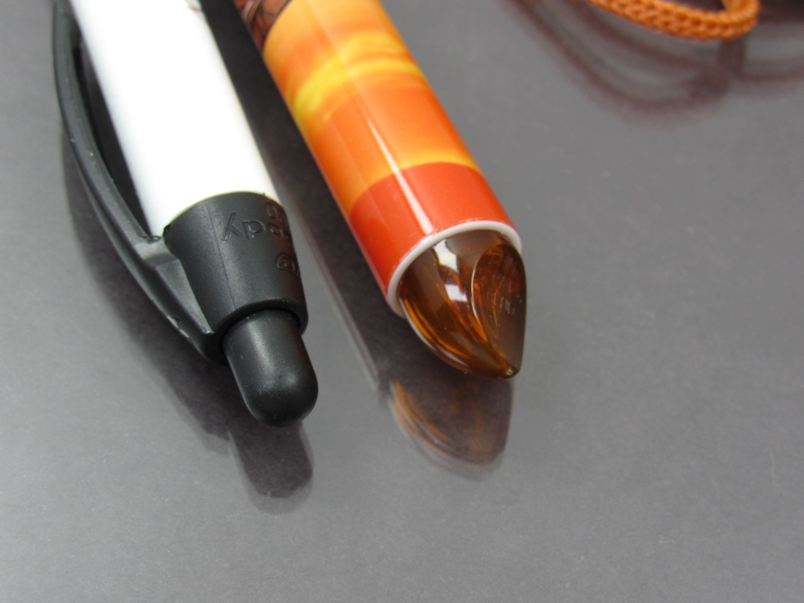 Rare Kytril PENS Sundial Lanyard & BIC Drug Rep Pharmaceutical Promo Lot of 2